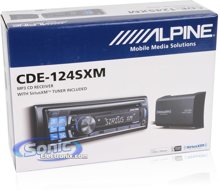 Alpine CDE-124SXM Image 11