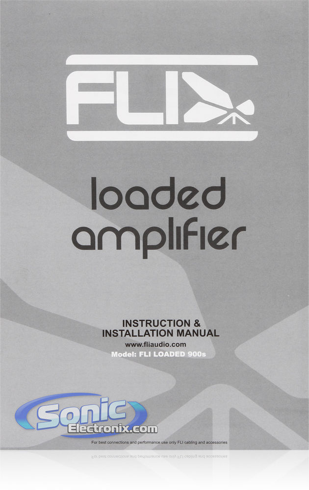 FLI Audio FL900S-F2 R/B Image 7