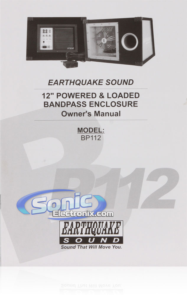 Earthquake Sound BP112 Image 6
