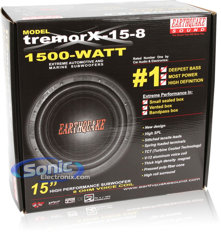 Earthquake Sound TREMOR-X158 Image 6