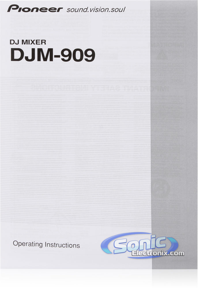 Pioneer DJM-909 Image 7