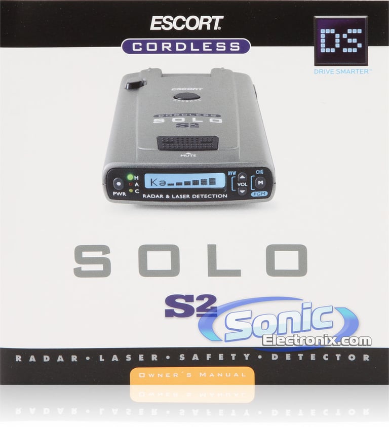 Escort Solo S2 (SOLOS2) Radar/ Laser Detector Image 6