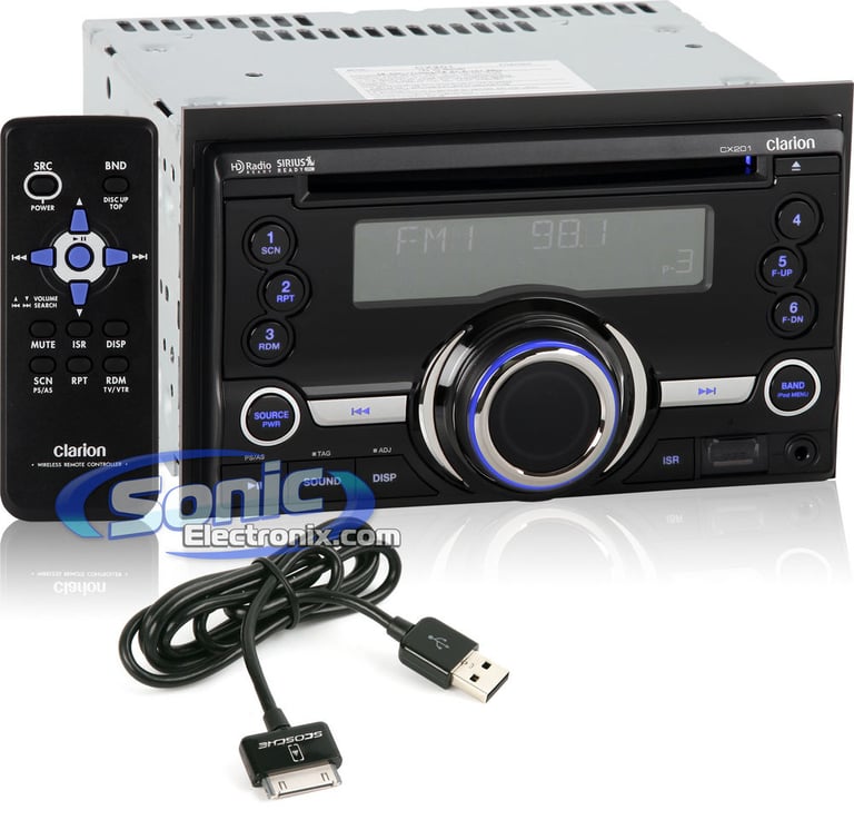 Clarion CX201 + IPUSBK2 iPod Cable Image 1
