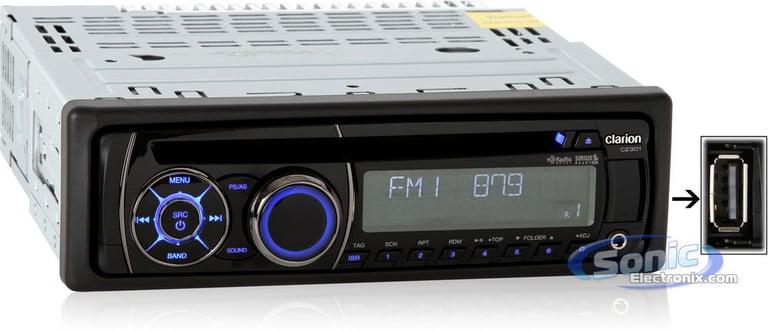 Clarion CZ301 + THD301 HD Radio Combo Image 2