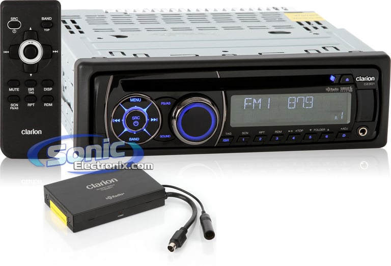 Clarion CZ301 + THD301 HD Radio Combo Image 1
