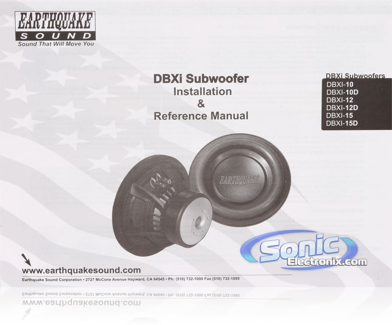 1500W Earthquake Sound Subwoofer + Kicker Bass Bundle Image 15