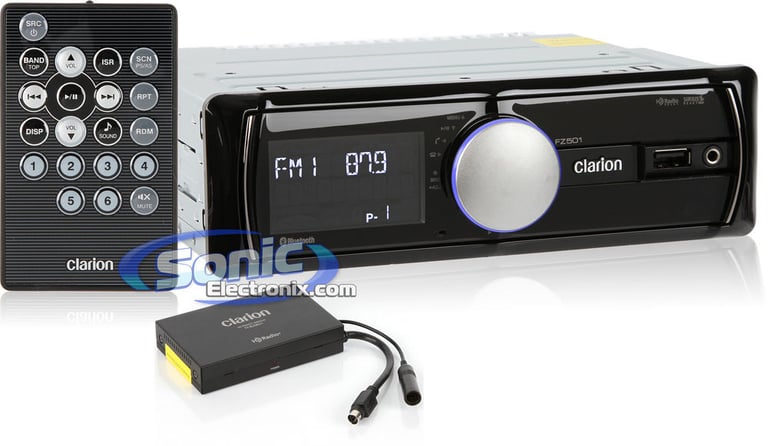 Clarion FZ501 + THD301 HD Radio Package Image 1