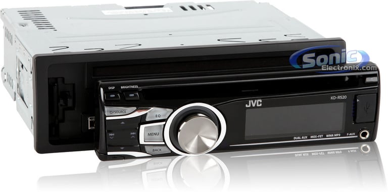 JVC KD-R520 + KS-BTA100 Bluetooth Adapter Image 3
