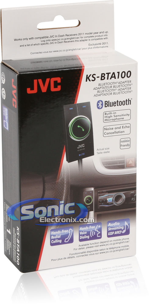 JVC KD-R520 + KS-BTA100 Bluetooth Adapter Image 12
