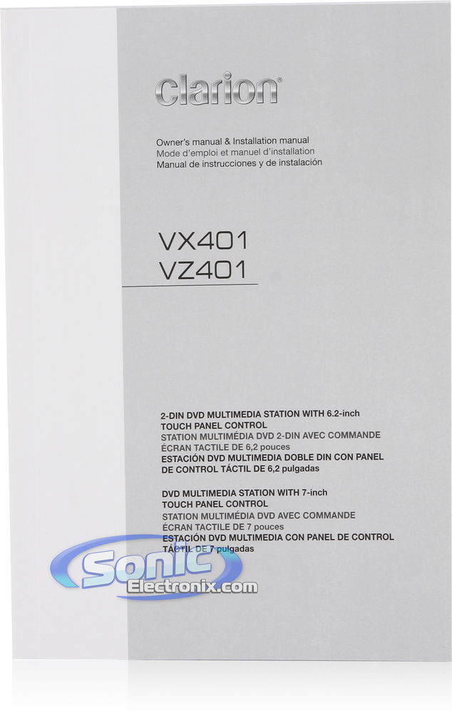 Clarion VZ401 + NP401 Navigation System Image 9