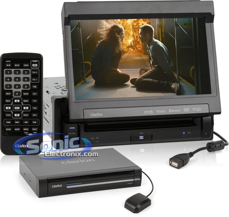 Clarion VZ401 + NP401 Navigation System Image 1