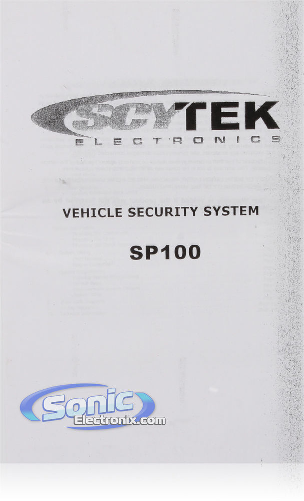 ScyTek SP100 Image 9