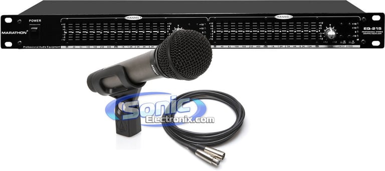 Marathon Graphic Equalizer & Microphone Combo Image 1
