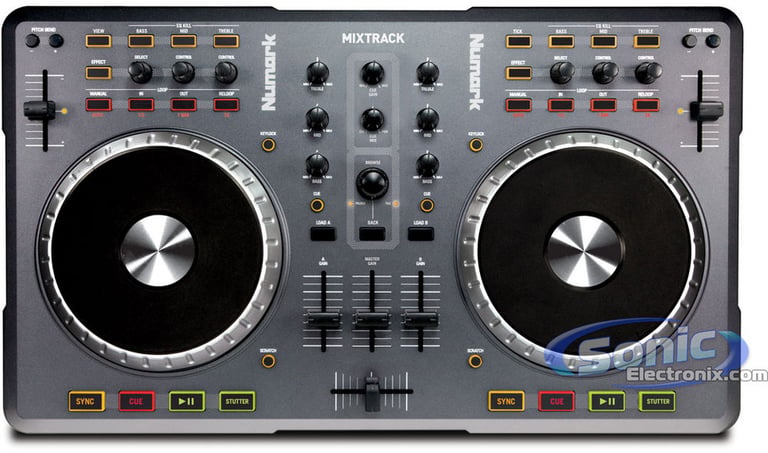 Numark DJ Controller & Studio Headphone Combo Image 10