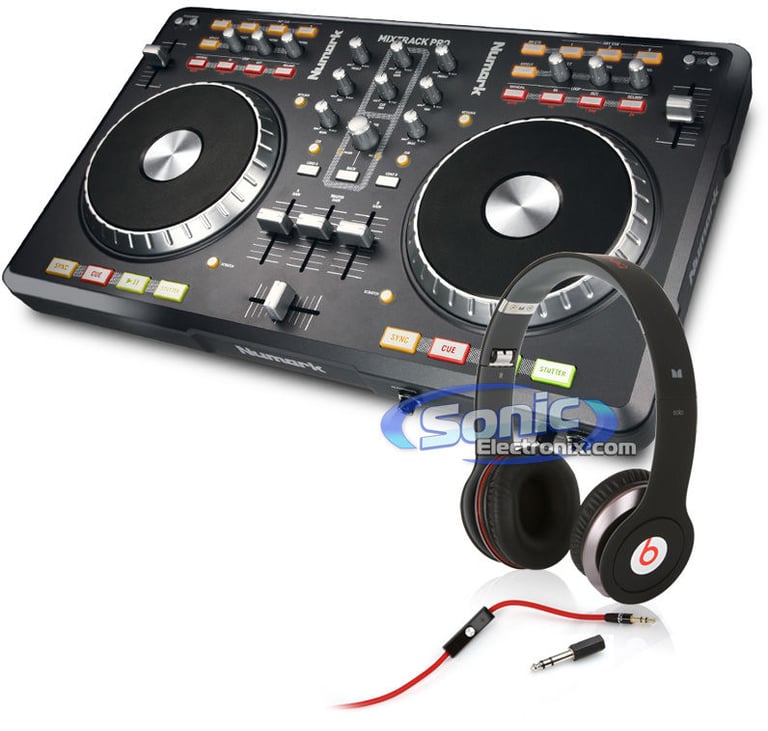 Numark DJ Controller & Dre Beats Headphone Combo Image 1