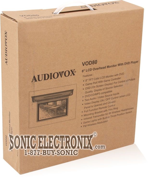 Audiovox VOD80 Image 8