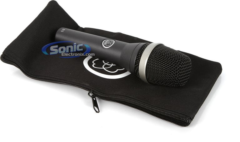 AKG Vocal Microphone, Mic Cable, & Mic Stand Combo Image 6