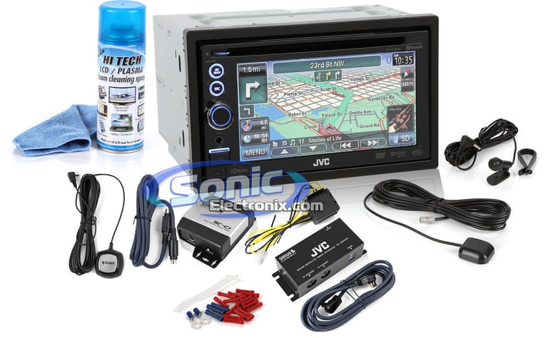 JVC KW-NT30HD + SIRIUS Radio Package Image 1