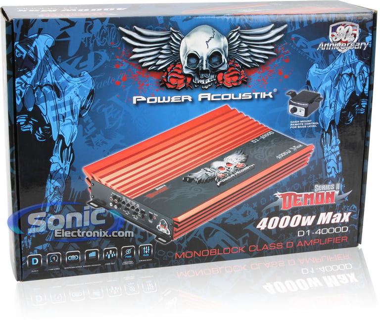 Power Acoustik D1-4000D Image 9