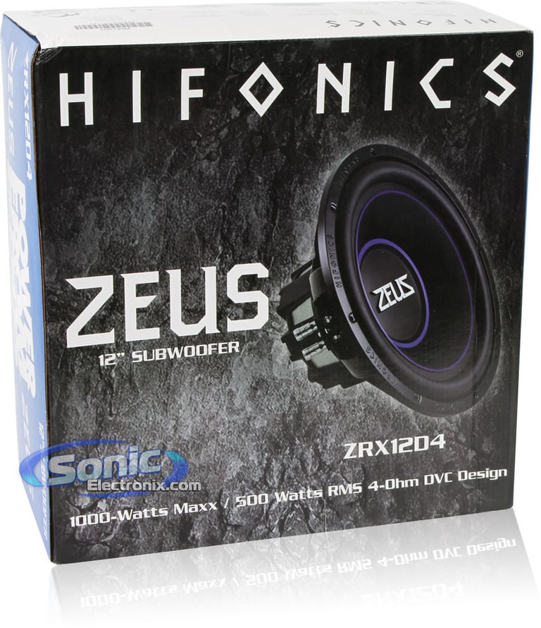 Hifonics ZRX12D4 Image 7