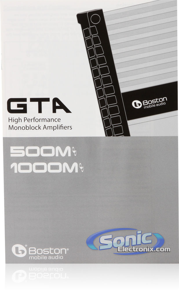 Boston Acoustics GTA-500m Image 6