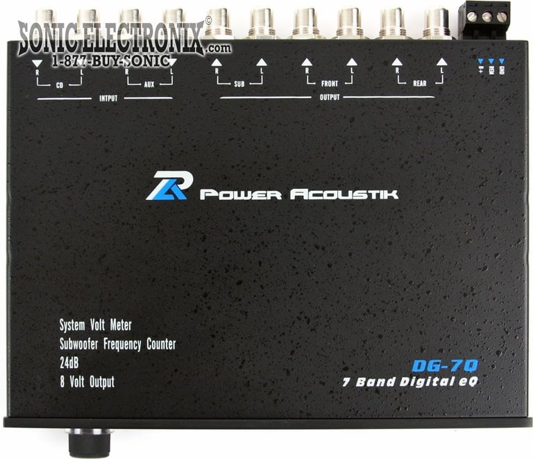 Power Acoustik DG-7Q O/B Image 2