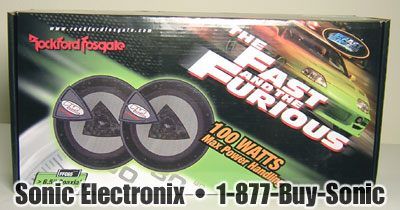 Rockford Fosgate FFC65 6-1/2" Fast & Furious Special Edition Image 4