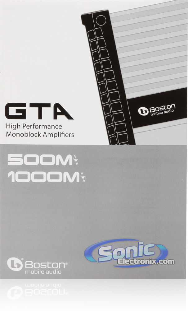 Boston Acoustics GTA-1000m Image 6