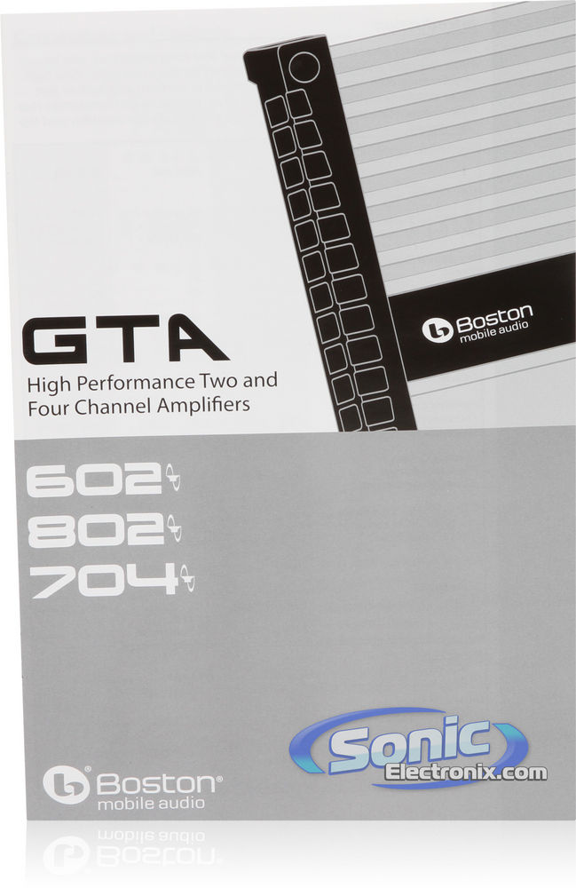 Boston Acoustics GTA-602 Image 7