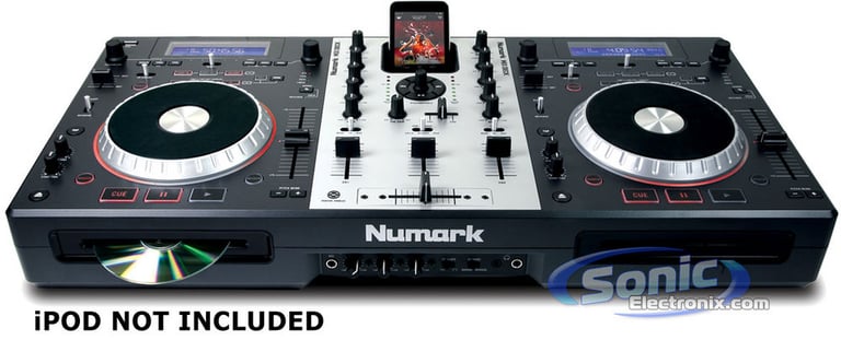 Numark Mixdeck and American Audio DLS15p with FREE Cables and Stands Image 4
