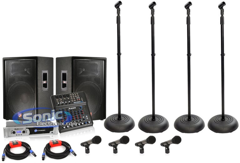 JBL JRX-115 and CROWN XLS1000 Image 1