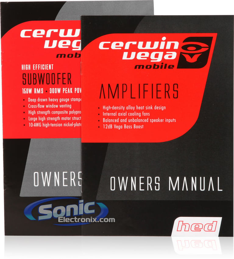 Cerwin-Vega HEDBK112 Image 12