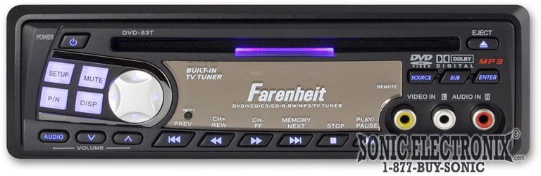 Farenheit DVD-63T (No FM/AM Tuner or amp built-in) Image 2