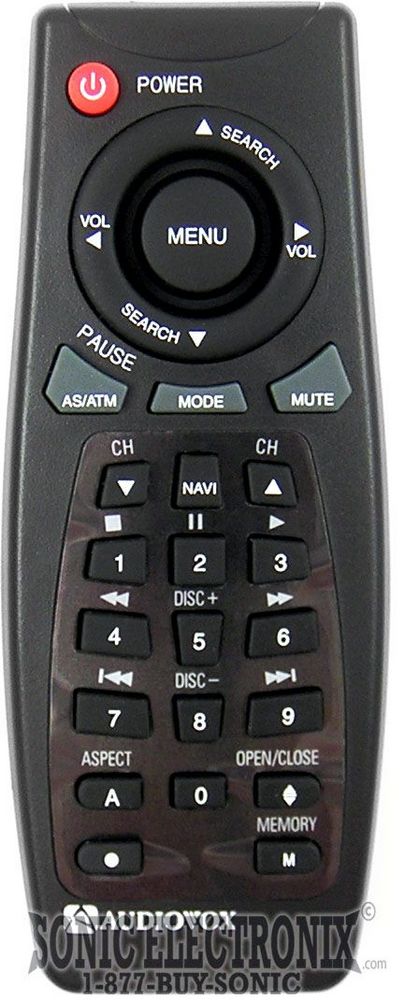 Audiovox PAV-9 7" In-Dash LCD w/ AM/FM Tuner Image 3