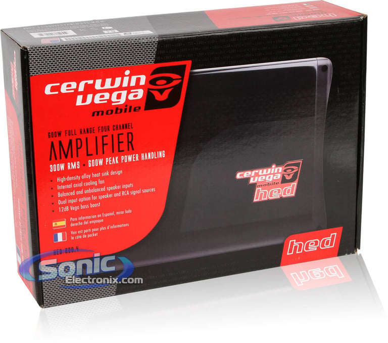Cerwin-Vega HED600.4 Image 8
