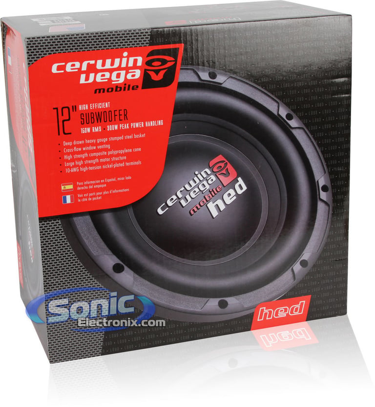 Cerwin-Vega HED128 (HED12S8) Image 6