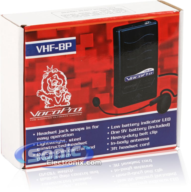 VocoPro VHF-BP-D OPEN BOX Image 8