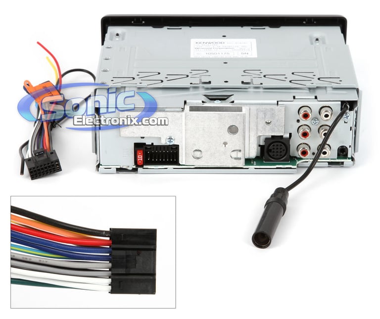 Kenwood KDC-BT848U Factory Refurbished (No Bluetooth Mic) Image 4
