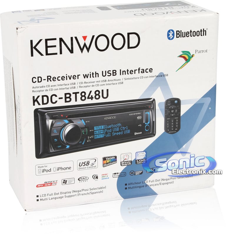 Kenwood KDC-BT848U Image 10