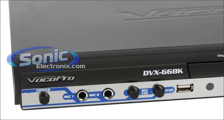VocoPro DVX-668K Image 4