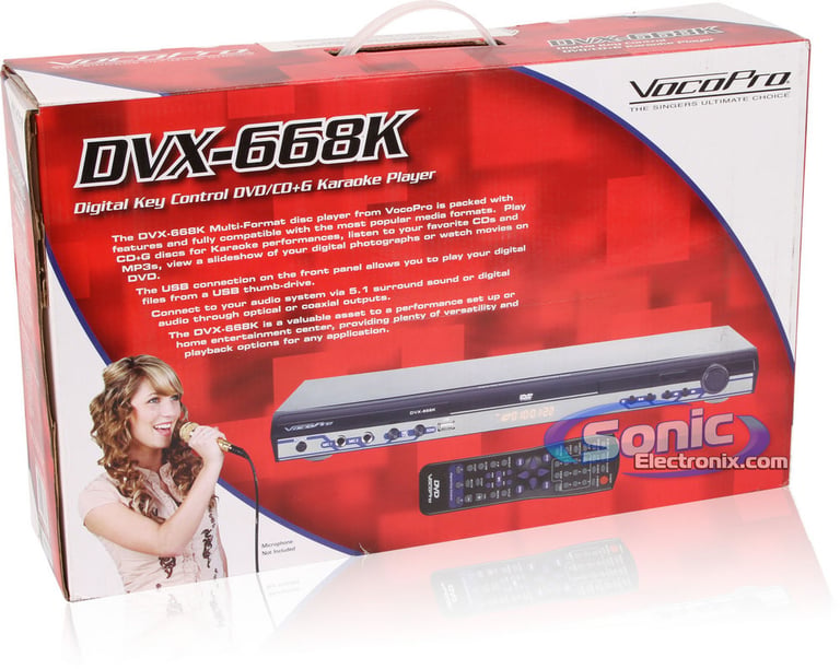 VocoPro DVX-668K Image 11
