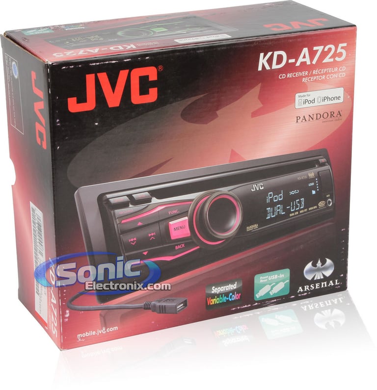 JVC Arsenal KD-A725 Image 8