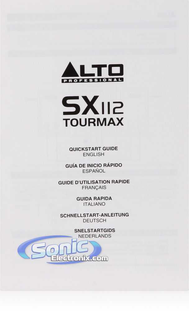 Alto Professional  SX112 Image 5