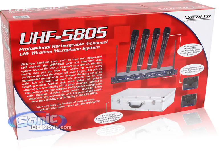 VocoPro UHF-5805-4 Image 16