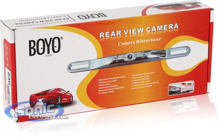 Bar-Type Rear View Camera w/ Built-In Color HD CCD Image 8