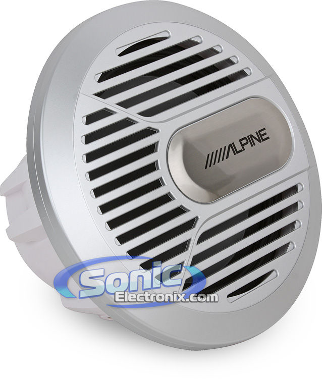 1800W Alpine Subwoofer and Amplifier Marine Bass Bundle Image 9
