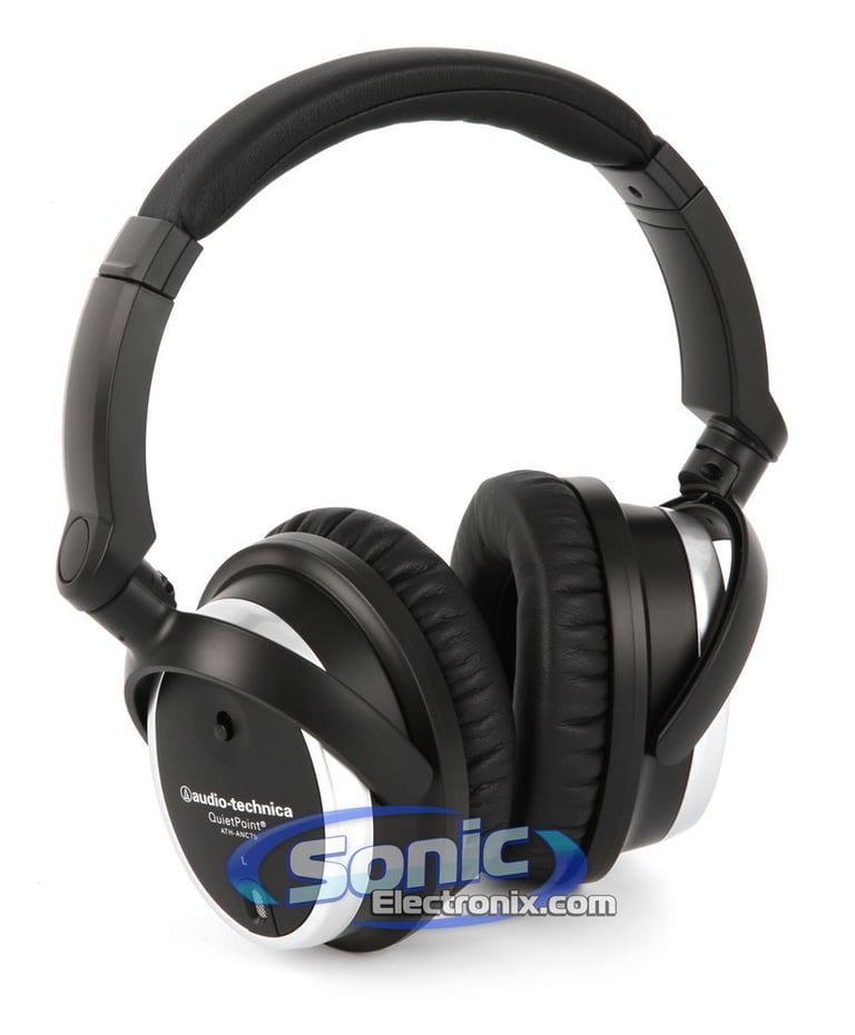 Audio Technica ATH-ANC7B QuietPoint Active Noise Cancelling Headphones Image 3