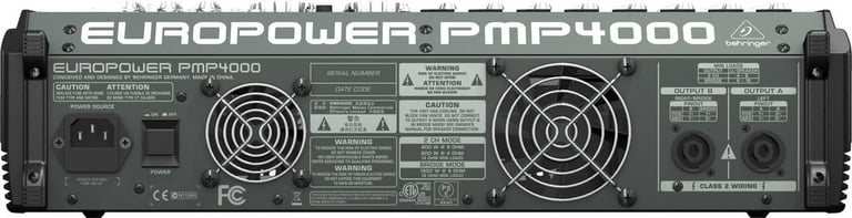 Behringer PMP4000 Image 4