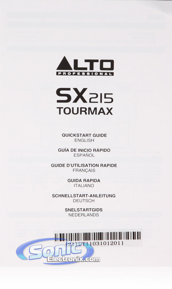 Alto Professional SX215 Image 5
