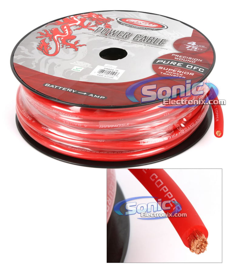 Tsunami PR604-75 (Red) Image 1